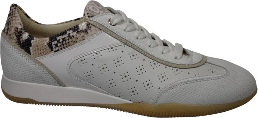 DL Sport Dames sneakers Artikel 6947 Wit combinatie - Foto 4