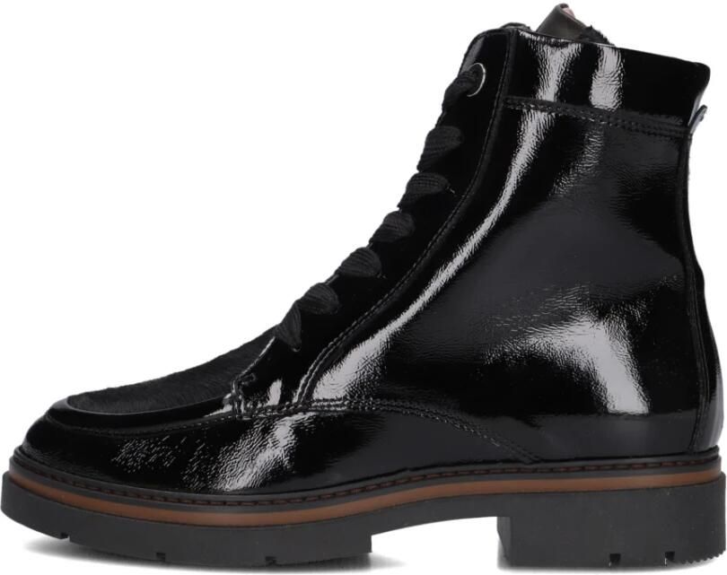DL SPORT Veterboots Dames 6768 Lakleer Zwart