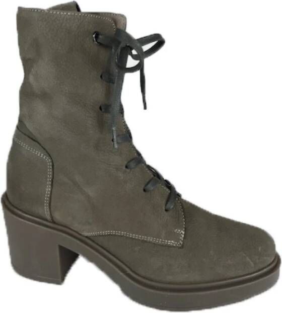 DL Sport Heeled Boots Beige Dames