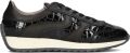 DL SPORT Lage Sneakers Dames 6745 Lakleer Zwart - Zwart