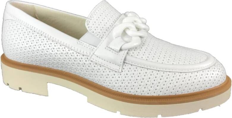 DL Sport Mocassin Schoenen White Dames