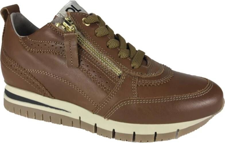 DL Sport Schoenen Sneaker Bruin Dames