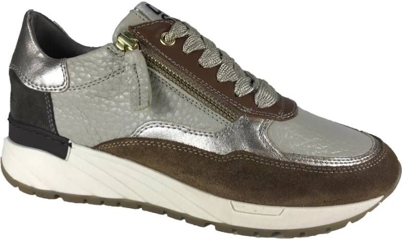 DL Sport Schoenen Sneaker Bruin Dames