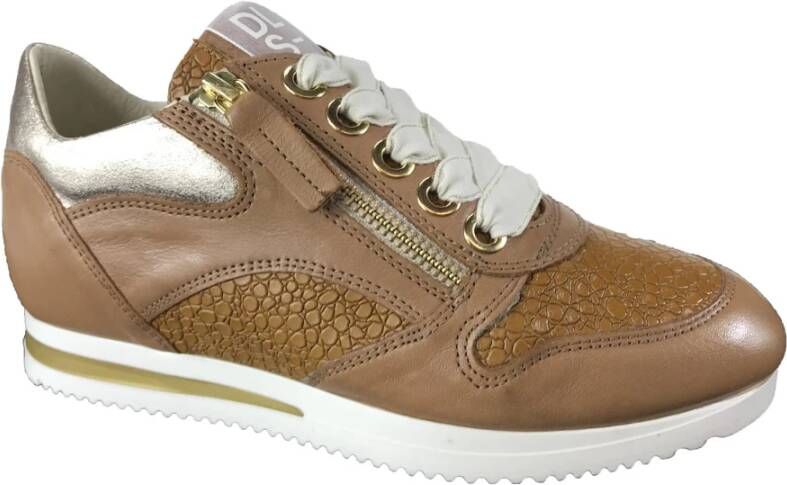 DL Sport Schoenen Sneaker Bruin Dames