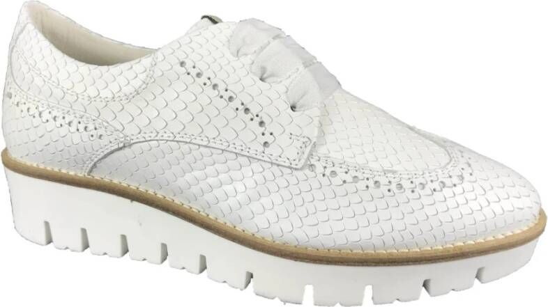 DL Sport Sneakers 3891 White Heren