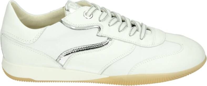 DL Sport Sportieve Lage Dames Sneakers Wit