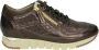 DL Sport Sportieve Lage Damesschoenen Brons - Thumbnail 1