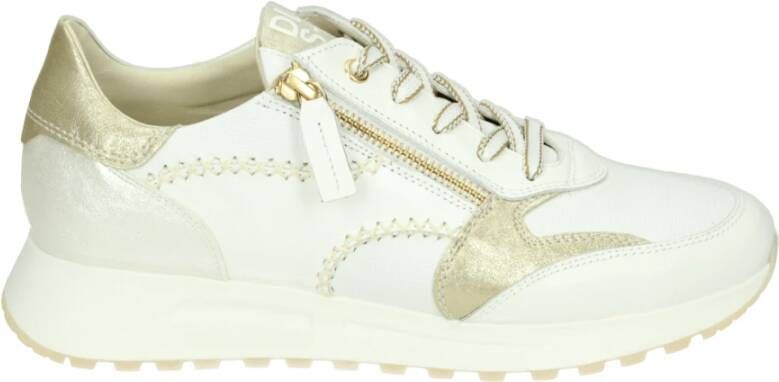 DL Sport Sportieve lage damessneakers wit