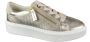DL SPORT Lage Sneakers Dames 6207 Met Maat: 35 Materiaal: Leer Kleur: Goud - Thumbnail 2