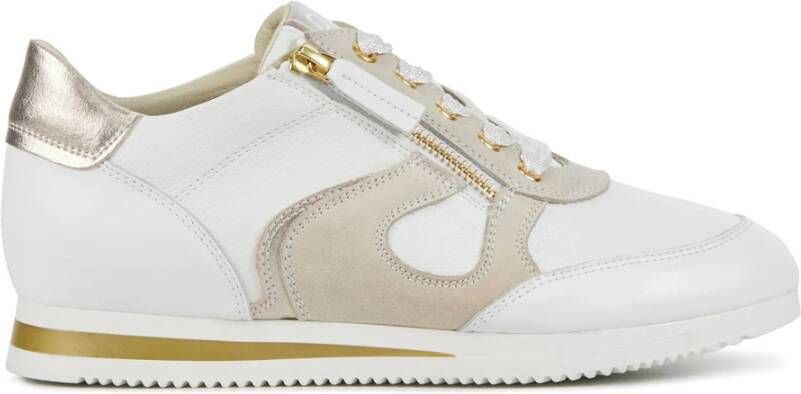 DL Sport Witte Combi Sneakers White Dames