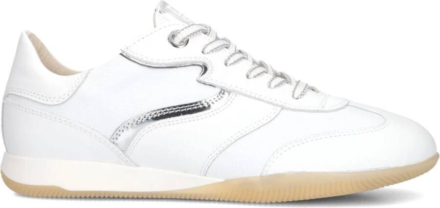 DL SPORT Lage Sneakers Dames 6572 Maat: 37 Materiaal: Leer Kleur: Wit