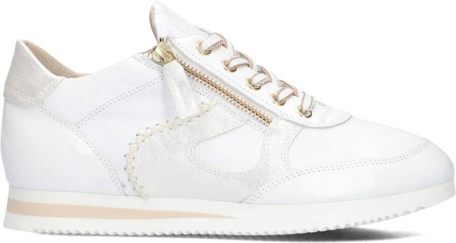 DL Sport 6567 Sneakers Leer Dames Wit