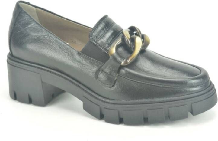 DL Sport Zwart Moccassin + Gar. DZ. Black Dames