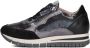 DL SPORT Lage Sneakers Dames 6725 Maat: 36 Materiaal: Leer Kleur: Zwart - Thumbnail 2
