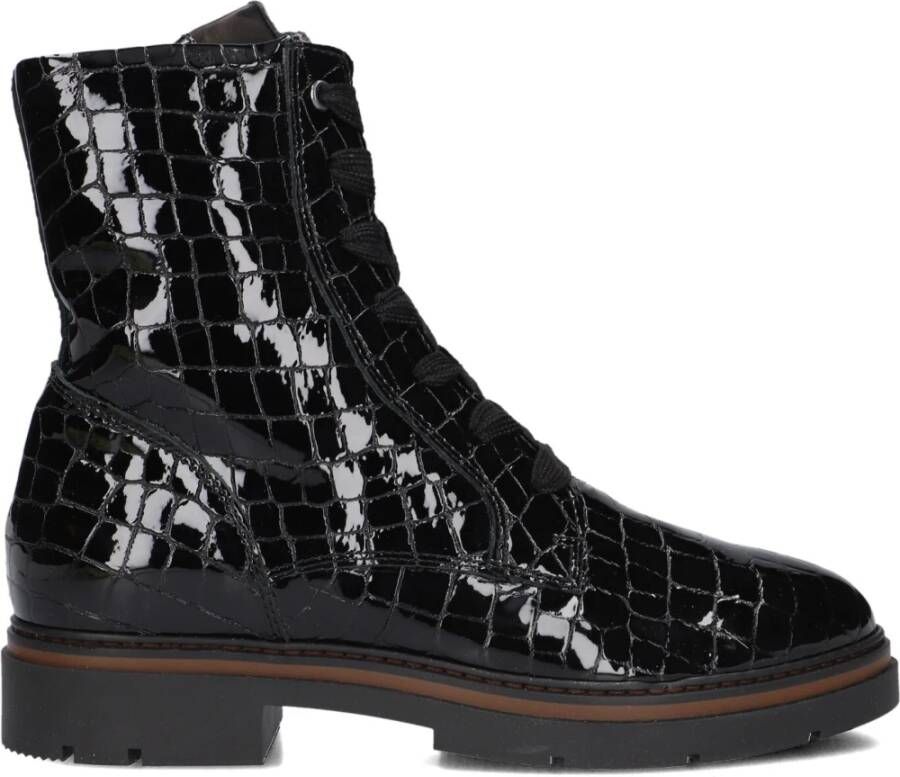 DL SPORT Veterboots Dames 6769 Lakleer Zwart