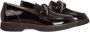 DL Sport Zwarte Loafer met Kettingdetail - Thumbnail 1