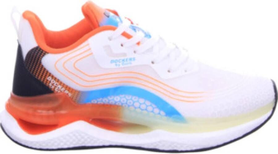 Dockers Casual veterschoenen in het wit