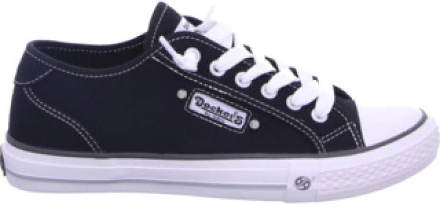 Dockers Casual Veterschoenen voor Heren in Zwart