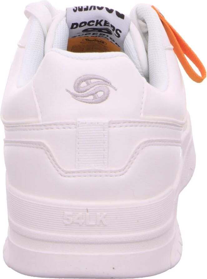 Dockers by Gerli Low-Cut Trainers Wit Sneakers wit Polyurethaan Heren Basics Street wear - Foto 4