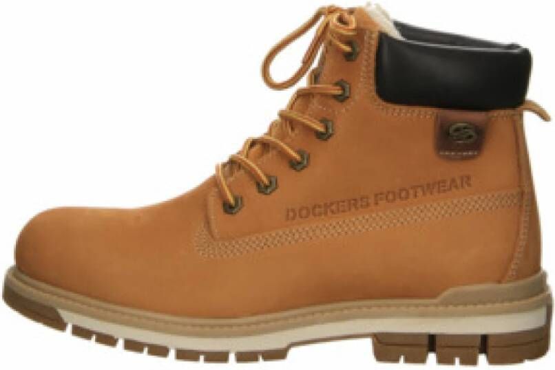 Dockers Gele Heren Veterschoenen