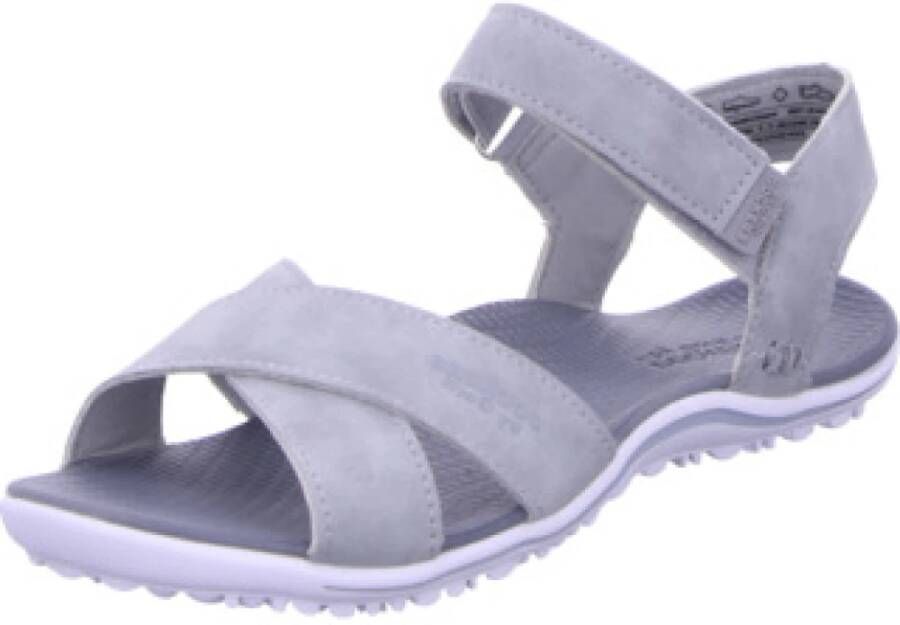 Dockers Grijze Dames Sandalen Stijlvol en Comfortabel