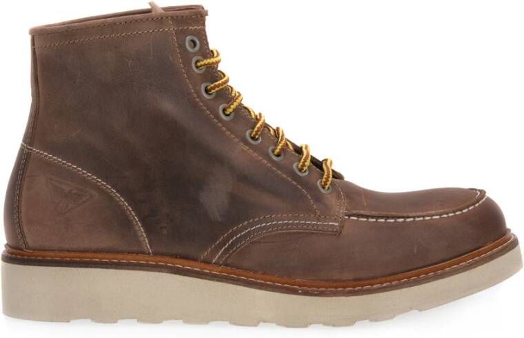 Docksteps Lace-up Boots Bruin Heren
