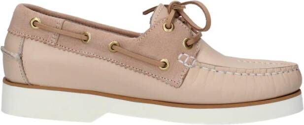 Docksteps Veelzijdige Bootschoen voor Dames Beige Dames