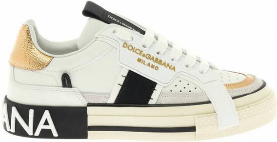 Dolce & Gabbana 2.Zero Custom Sneakers With Contrasting Details Wit Dames