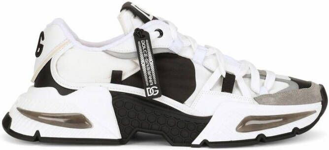 Dolce & Gabbana Verhoog je sneaker game met gladleren trainers Black Heren