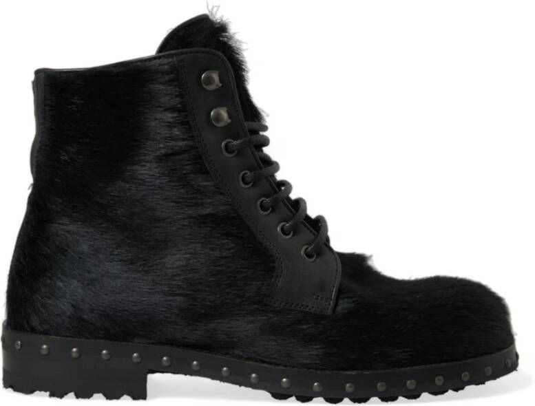 Dolce & Gabbana Ankle Boots Black Heren