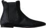 Dolce & Gabbana Zwarte Leren Chelsea Enkellaarzen Black Heren - Thumbnail 18