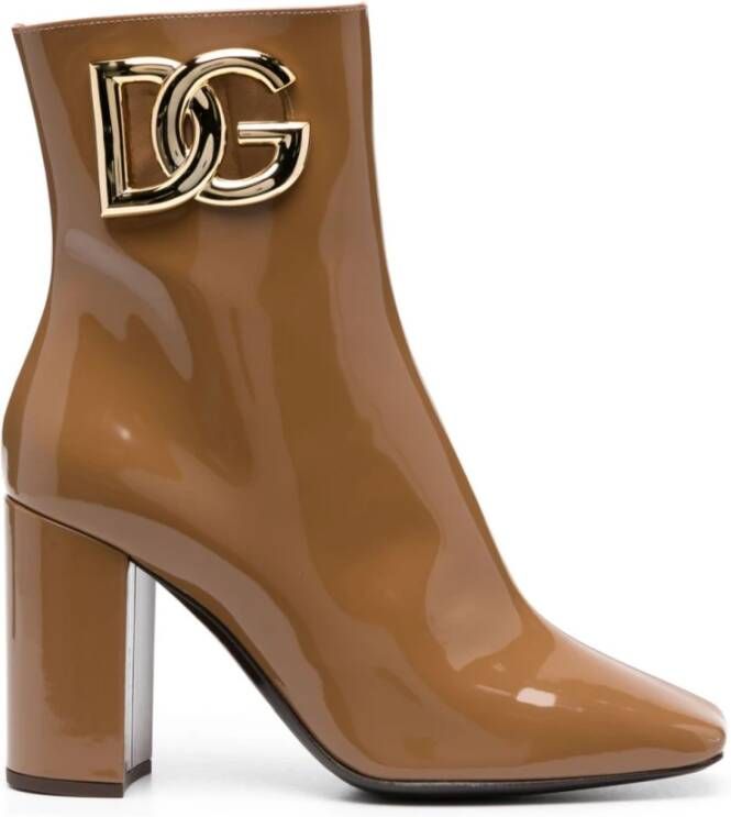 Dolce & Gabbana Ankle Boots Bruin Dames