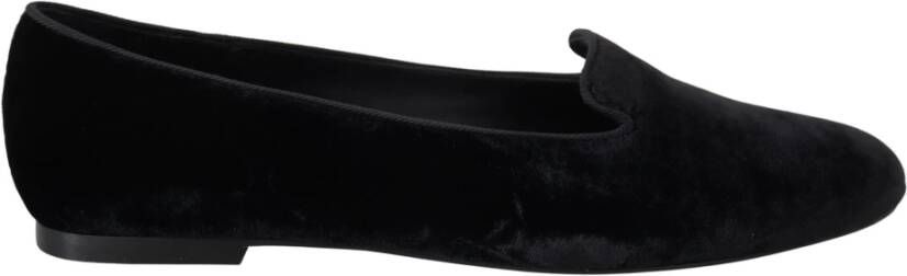 Dolce & Gabbana Gloednieuwe Loafers Flats Zwart Gemaakt in Italië Black Dames