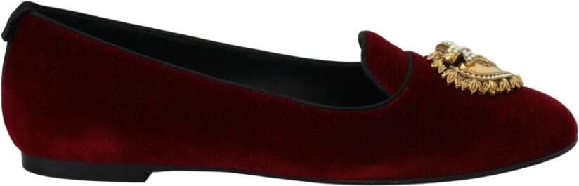 Dolce & Gabbana Ballerinas Red Dames