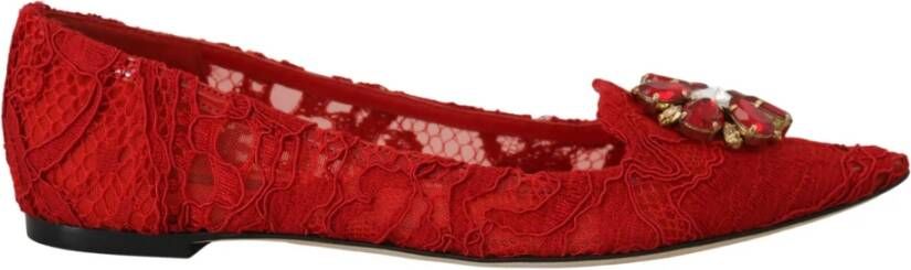 Dolce & Gabbana Ballerinas Rood Dames