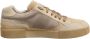 Dolce & Gabbana Beige Leren Logo Sneakers - Thumbnail 1