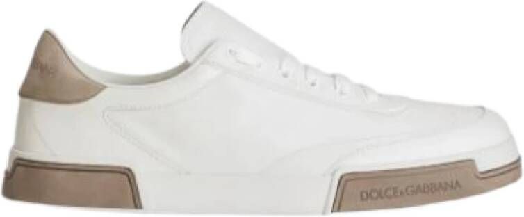 Dolce & Gabbana Beige Veterschoenen