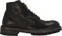 Dolce & Gabbana Zwarte Veterschoenen Enkellaarsjes voor Heren Black Heren - Thumbnail 6