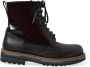 Dolce & Gabbana Zwarte leren militaire gevechtslaarzen Black Heren - Thumbnail 7