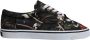Dolce & Gabbana Black Tropical Print Low Top Sneakers - Thumbnail 1