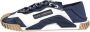 Dolce & Gabbana Blauw & Wit Low-Top NS1 Sneakers - Thumbnail 1