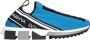 Dolce & Gabbana Blauw en Zwart Logo Sneakers - Thumbnail 1
