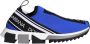 Dolce & Gabbana Blauw Zwart Lage Top Logo Sneakers Blue - Thumbnail 1