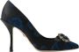 Dolce & Gabbana Blauwe kristalversierde hakken pumps schoenen Blue Dames - Thumbnail 5