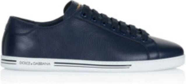 Dolce & Gabbana Blauwe Heren Sneaker Comfortabel en veelzijdig