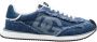 Dolce & Gabbana Blauwe Jeans Denim Kussen Sneakers Blue Heren - Thumbnail 1