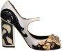Dolce & Gabbana Bloe Kant Mary Jane Pumps - Thumbnail 1