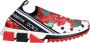 Dolce & Gabbana Bloemen Sorrento Sneakers met Logo Details Multicolor Dames - Thumbnail 1