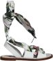 Dolce & Gabbana Portofino Leren Sneakers Wit White Dames - Thumbnail 1