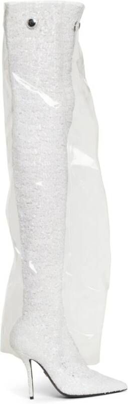 Dolce & Gabbana Over-knee Boots White Dames
